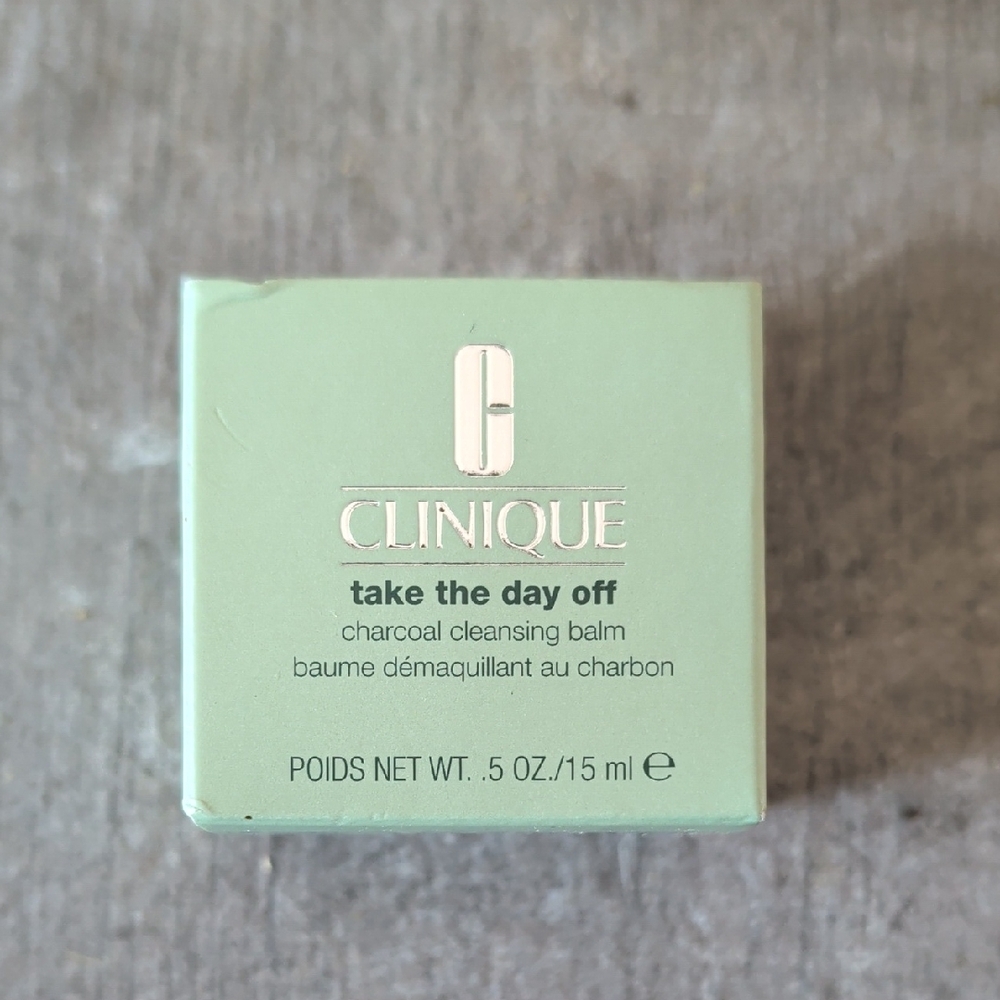 Clinique Take The Day Off Charcoal Cleansing Balm - Mint Green Packaging